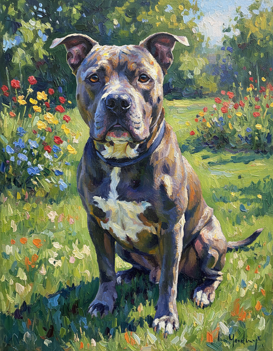 Impressionist portrait